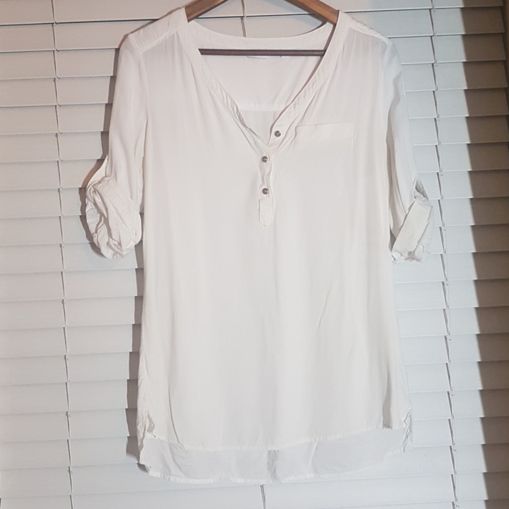 EUC size M Reitman's soft Hi-Lo tunic top